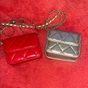 Two cute used mini bags
